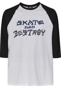 Koszulka Thrasher Skate and Destroy Raglan 3/4 XL