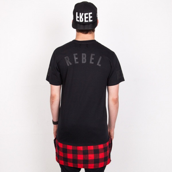 koszulka MAJORS Rebel Black / Red
